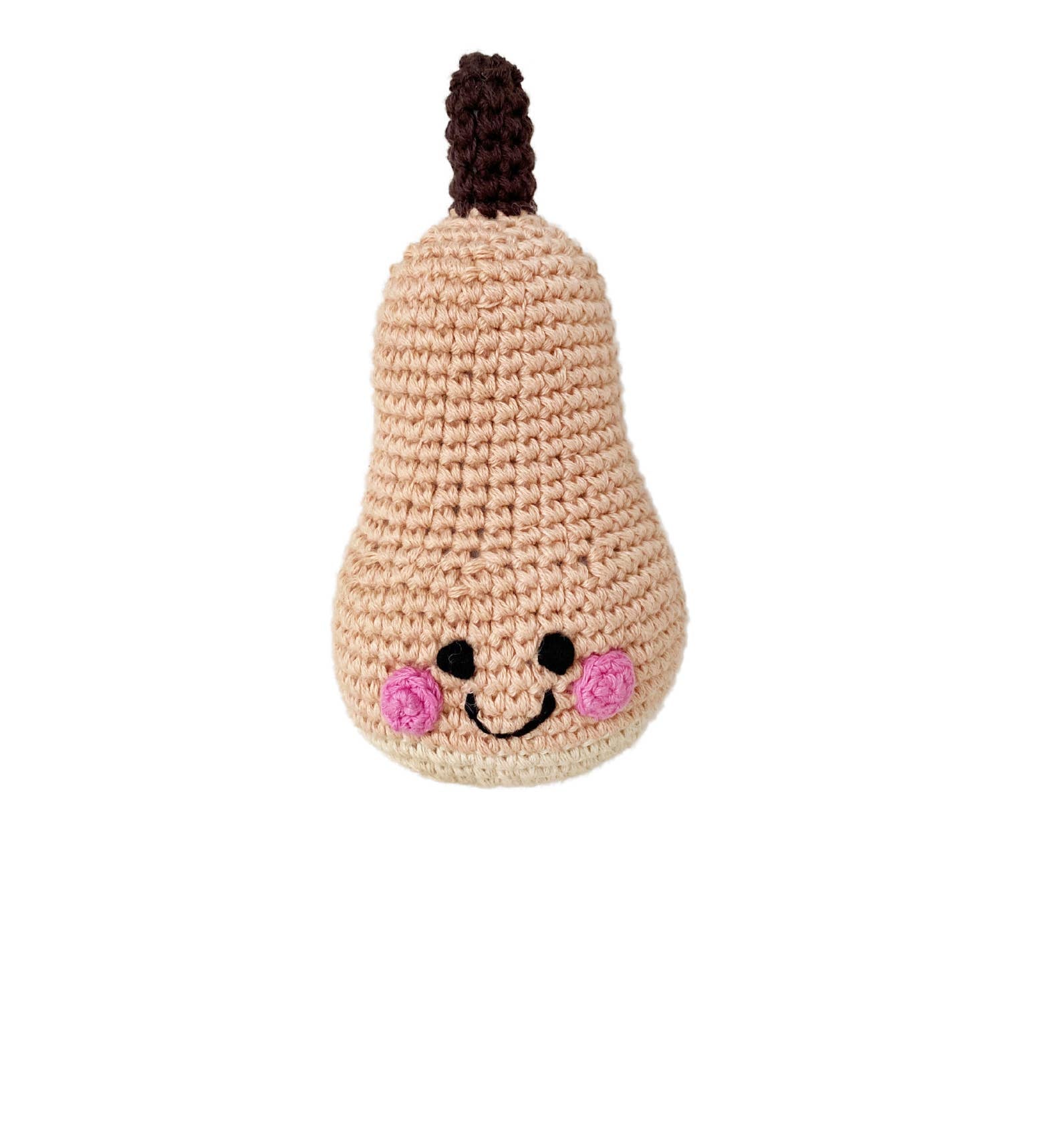 Crocheted Butternut Squash Rattle – Handmade &amp; Fair Trade