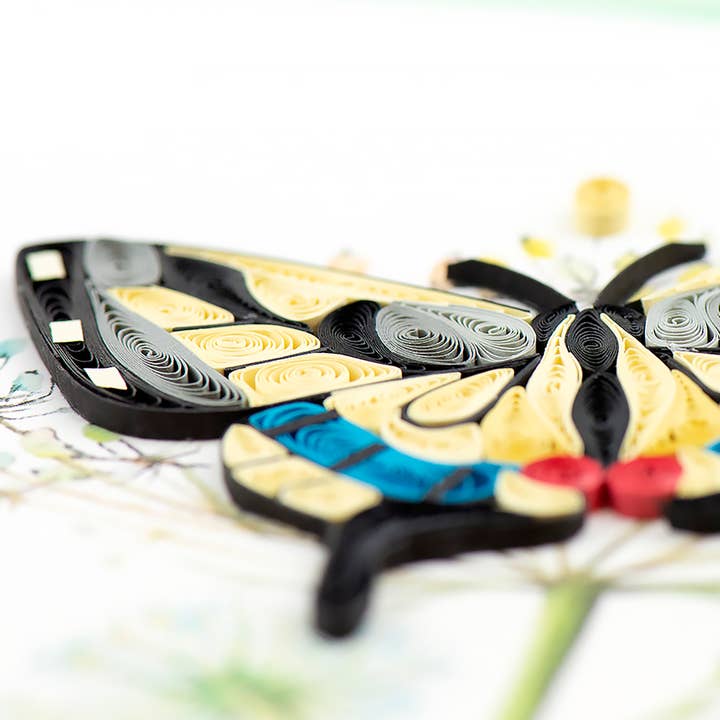 Quilled Swallowtail Butterfly Card