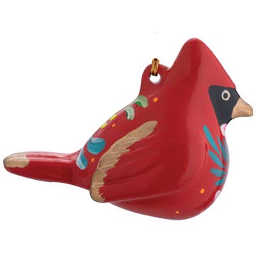 Ceramic Cardinal Ornament