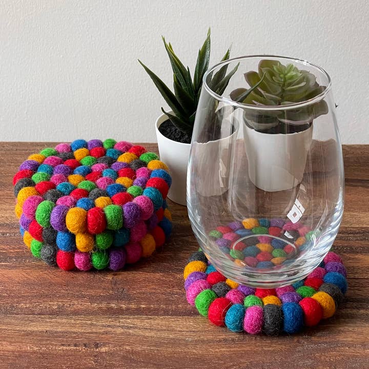 Kaleidoscope Ball Coasters - Set of 4
