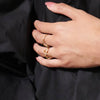 Gold-Plated Infinity Ring