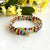 Spiral Kaleidoscope Glass Bracelet