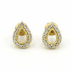 Sparkle Teardrop Studs Earrings