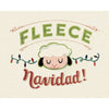 Fleece Navidad Card