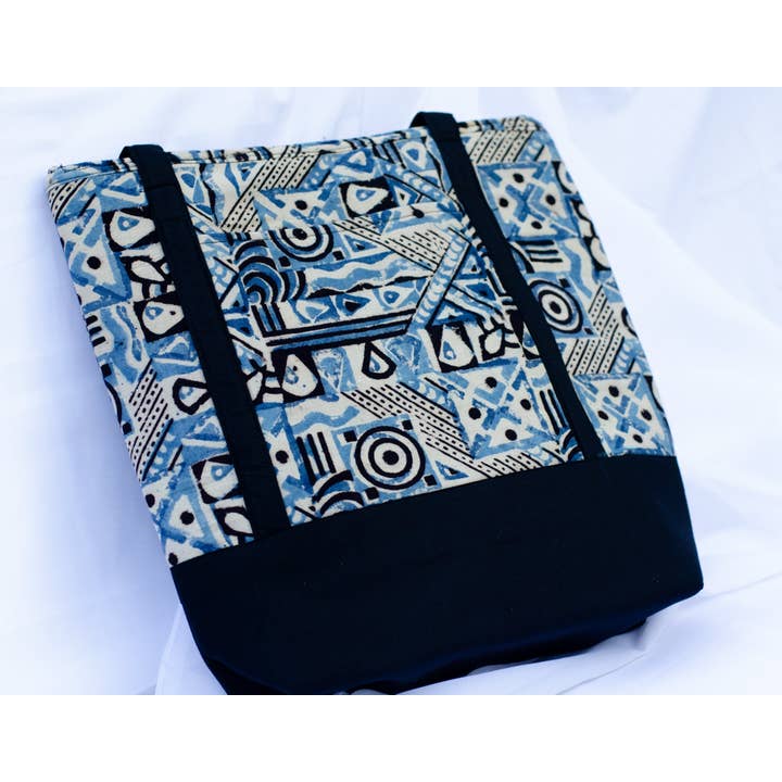 Kantha Kalamkari Tote Bag - Assorted