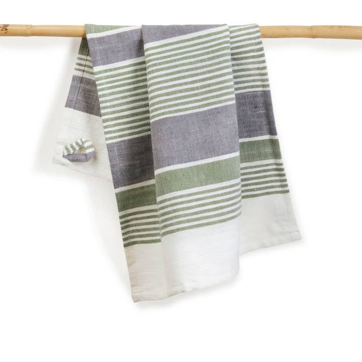 Fern Handwoven Cotton Towel