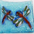 Square Fused Glass Dish - Assorted Design