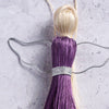 Purple Angel Ornament (5.5&quot; H)