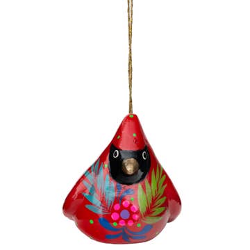 Ceramic Cardinal Ornament
