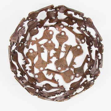 Iron Keys Bowl (6.25&quot; D)