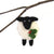 Hand Felted Christmas Ornament: Sheep - Global Groove (H)
