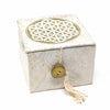 Meditation Bowl Box: 3&#39;&#39; Flower Of Life - DZI (Meditation)