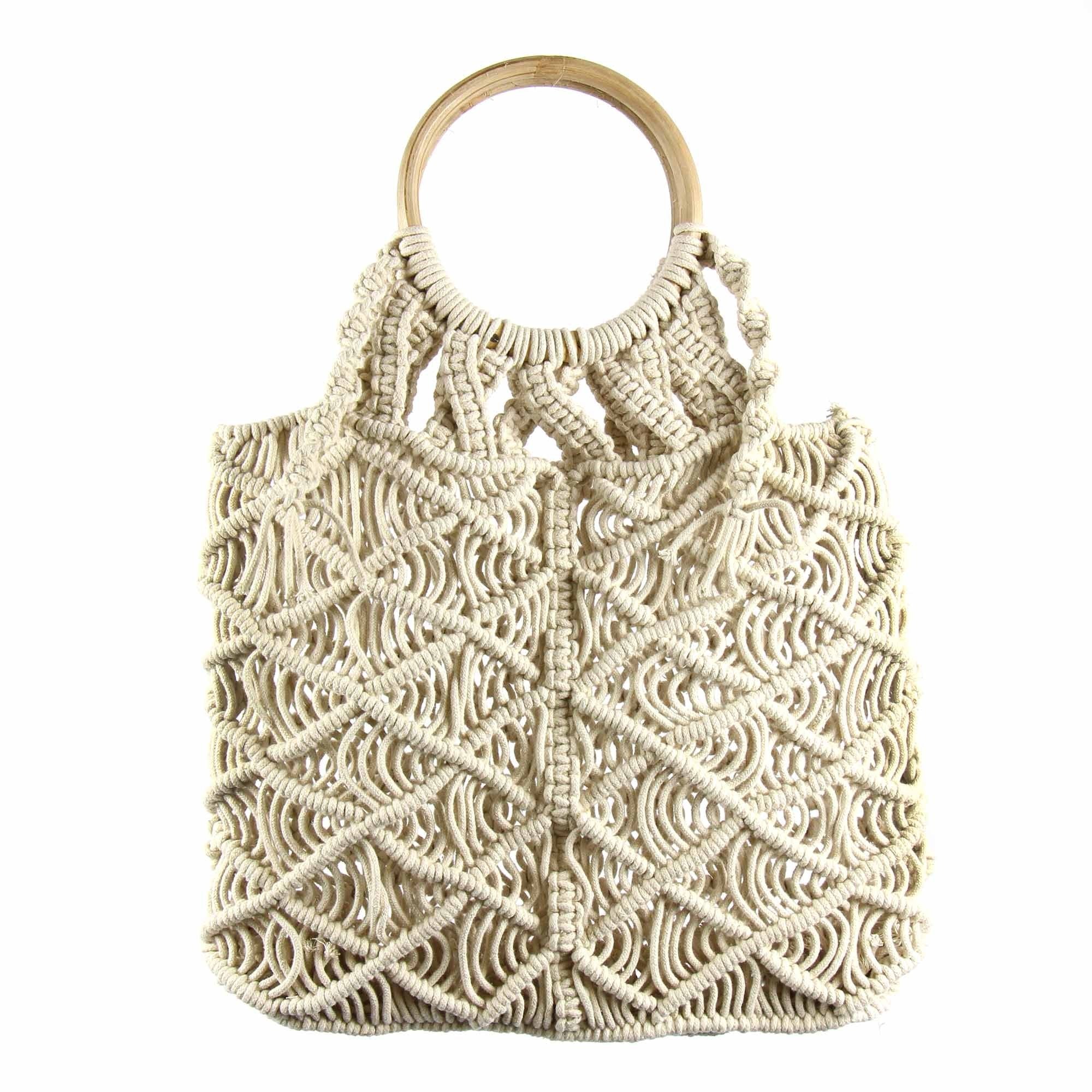 Storybook Macrame Handbag Shoulder Bag Purse Embroidered Cottagecore |  Fashion, Purses and bags, Clothes design