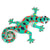 Eight Inch Spotted Metal Gecko - Caribbean Craft