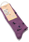 Socks that Save Cats - Purple