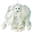 White Felt Yeti Ornament - Wild Woolies (H)