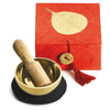 Mini Meditation Bowl Box: 2&quot; Gold Bodhi - DZI (Meditation)