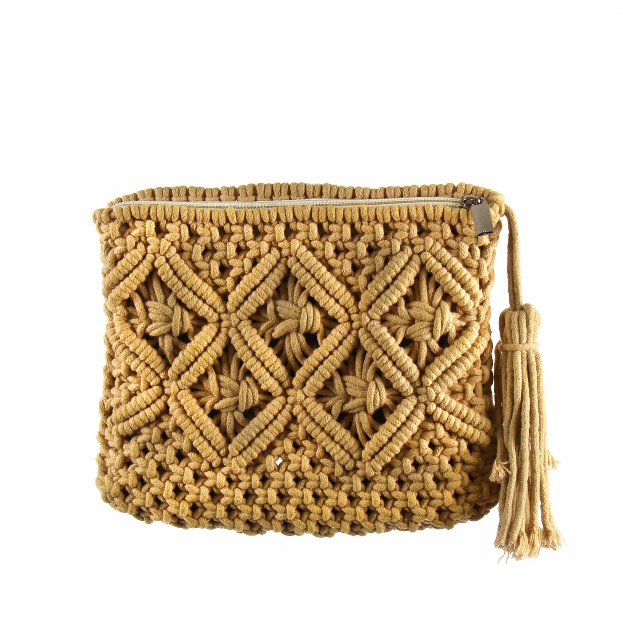 Buy Knot-it-All Women's Premium Handmade With Macrame Sling/Cross Body  Handbag Off White at Amazon.in