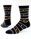 Wool Snuggle Socks - Acorn Black