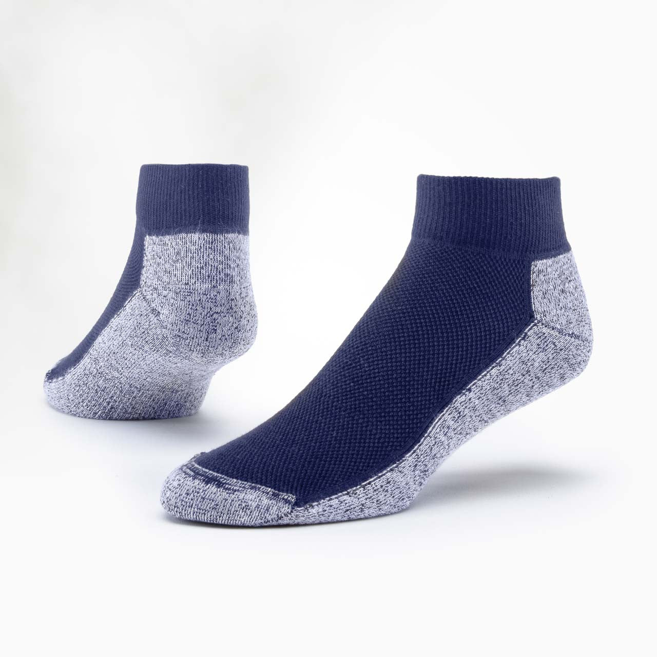Organic Cotton Socks - Sport Ankle (Navy)