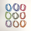 Blue Recycled Paper 3-Strand Bracelet