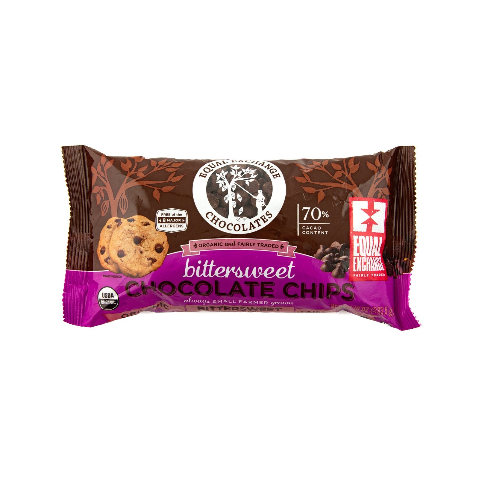Organic Bittersweet Chocolate Chips - Equal Exchange - 10 oz