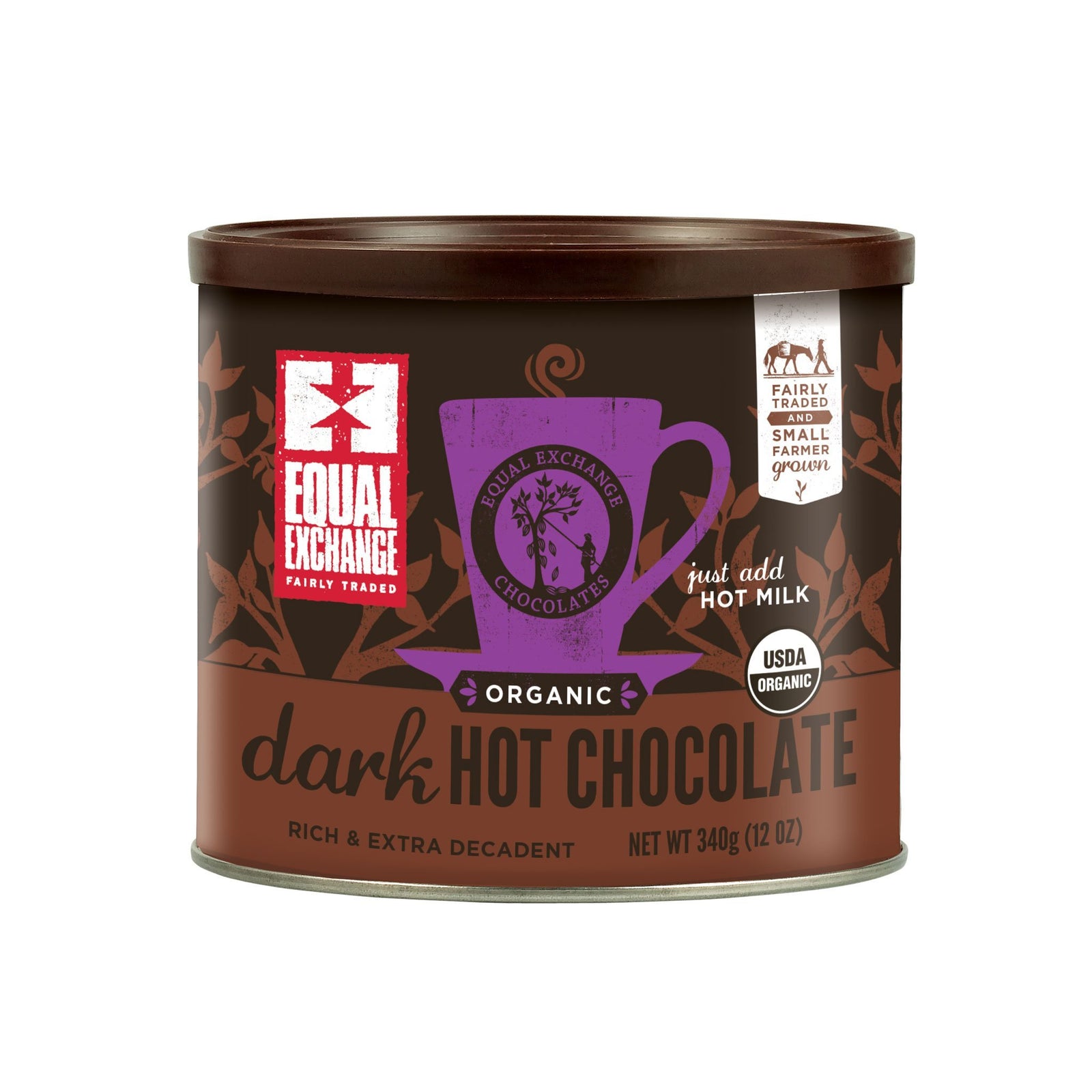 Organic Dark Hot Chocolate Mix - Equal Exchange -12 oz
