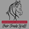 Louisville Youth Horse Fair Trade Y&#39;all Oxford T-Shirt with Short Sleeves - GOEX