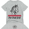 Louisville Youth Horse Fair Trade Y&#39;all Oxford T-Shirt with Short Sleeves - GOEX