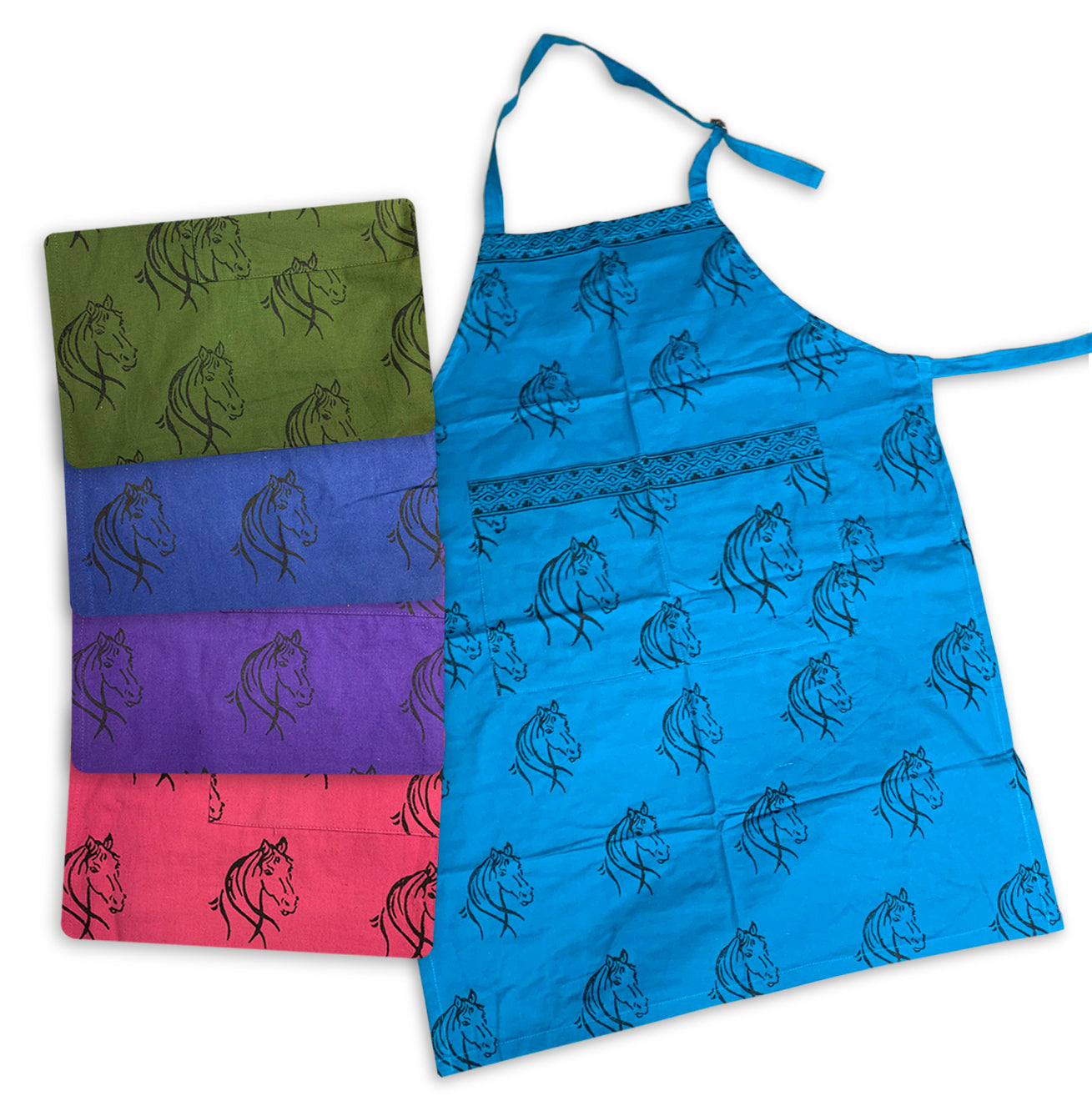 Horse Apron Blockprint - Ram Shekhar
