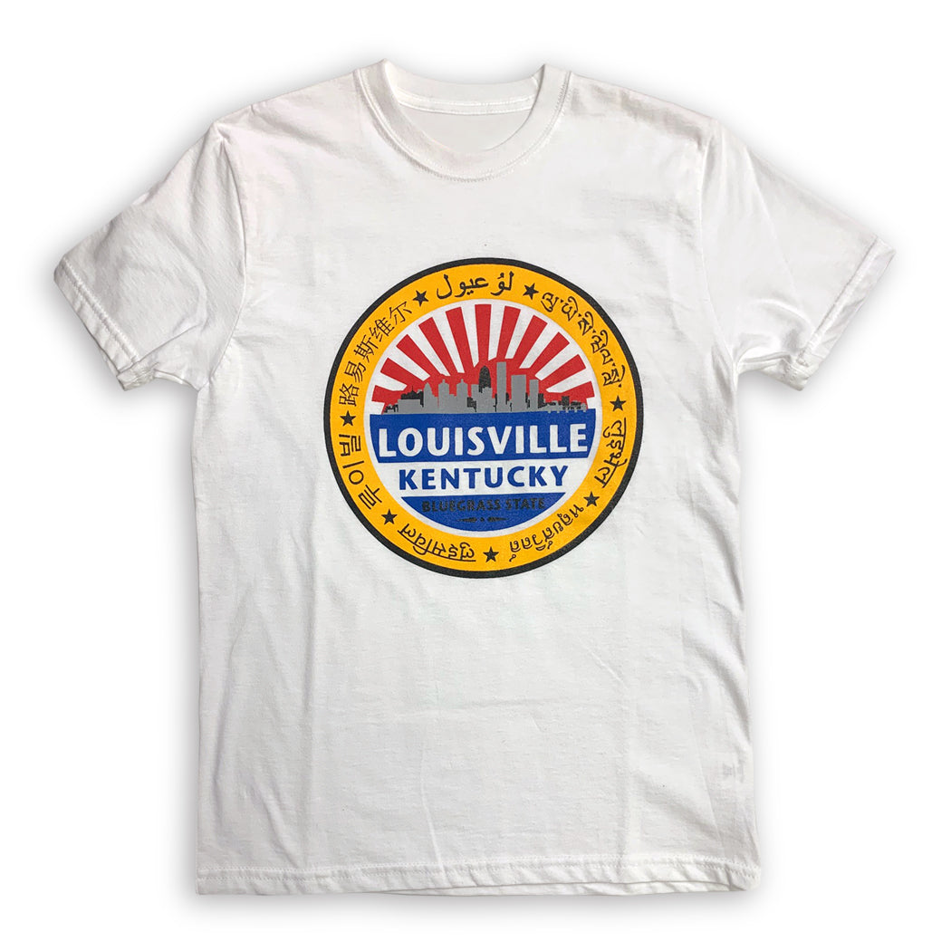 Louisville Youth White T-Shirt with Short Sleeves - GOEX