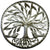 Tree of Life with Two Birds Metal Wall Art - Croix des Bouquets