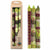 Hand Painted Candles in Kileo Design (three tapers) - Nobunto