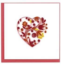 Quilled Heart Greeting Card